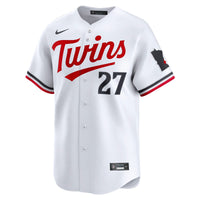 Minnesota Twins Ryan Jeffers White jersey – view 3