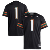 Miami Hurricanes Black jersey – view 1