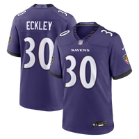 Baltimore Ravens Ryan Eckley Purple jersey – view 2