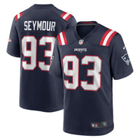 New England Patriots Richard Seymour Navy jersey – view 1