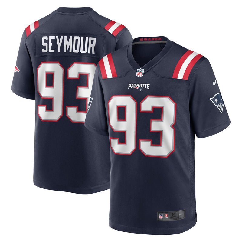 New England Patriots Richard Seymour Navy jersey – view 1