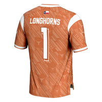 Texas Longhorns Highlight Print Orange jersey – view 4