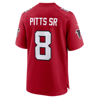 Atlanta Falcons Kyle Pitts Sr. Red jersey – view 4