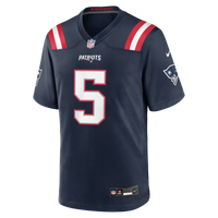New England Patriots Dre'Mont Jones Navy jersey – view 5