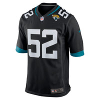 Jacksonville Jaguars DaVon Hamilton Black jersey – view 3