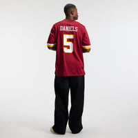 Washington Commanders Jayden Daniels Burgundy jersey – view 6