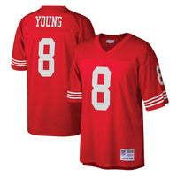 San Francisco 49ers Steve Young Scarlet jersey – view 1