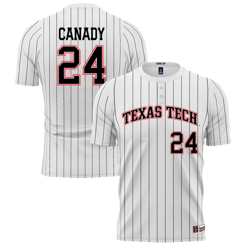 Texas Tech Red Raiders White jersey – view 1