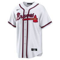 Atlanta Braves Spencer Strider White jersey – view 3