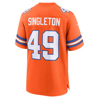 Denver Broncos Alex Singleton Orange jersey – view 4