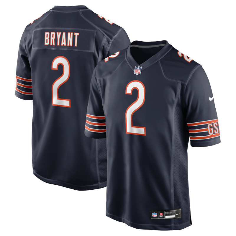 Chicago Bears Coby Bryant Navy jersey – view 1
