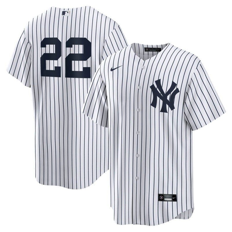 New York Yankees Ben Rice White jersey – view 1