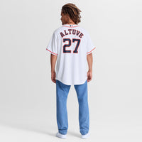 Houston Astros Jose Altuve White jersey – view 6