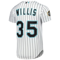 Florida Marlins Dontrelle Willis White jersey – view 4