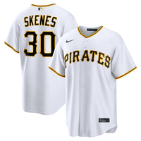 Pittsburgh Pirates Paul Skenes White jersey – view 1