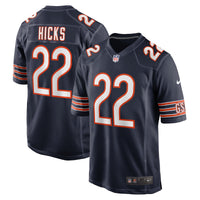 Chicago Bears Elijah Hicks Navy jersey – view 1