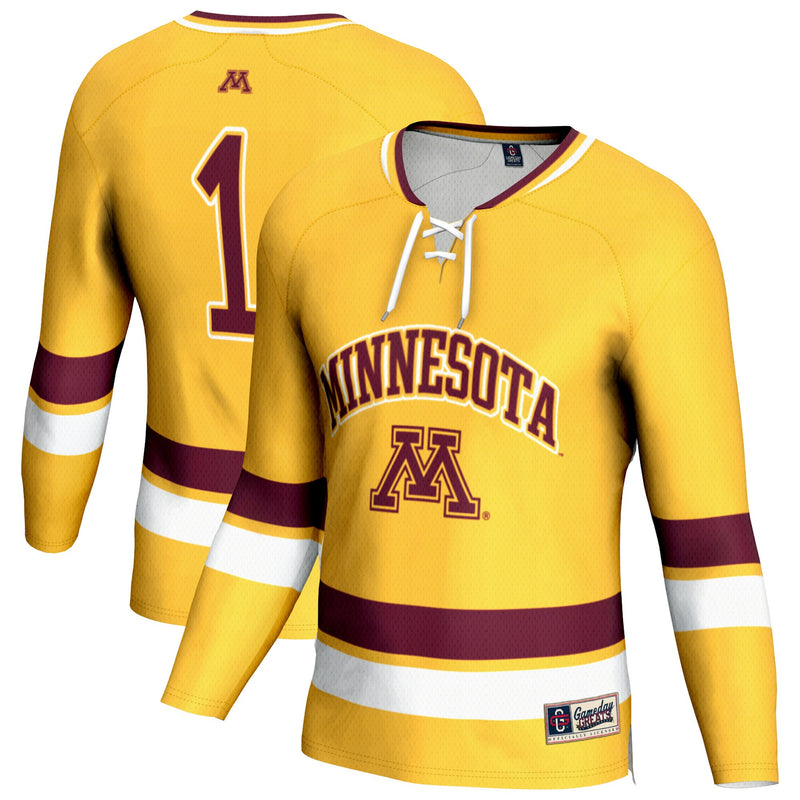 Minnesota Golden Gophers GameDay Greats Gold jersey – view 1