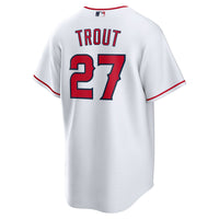 Los Angeles Angels Mike Trout White jersey – view 4
