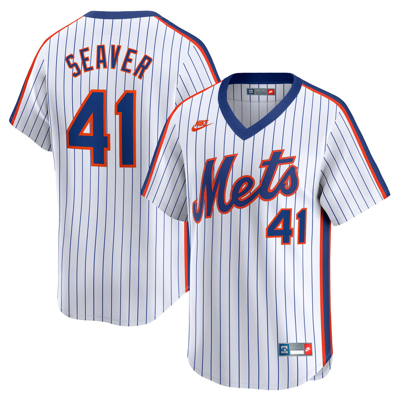 New York Mets Tom Seaver White jersey – view 1