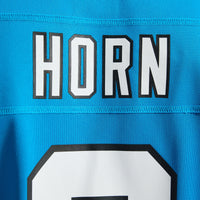 Carolina Panthers Jaycee Horn Blue jersey – view 13