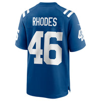 Indianapolis Colts Luke Rhodes Royal jersey – view 4