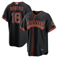 San Francisco Giants Rafael Devers Black jersey – view 2