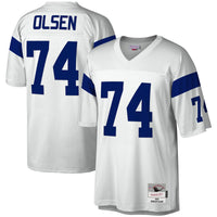 Los Angeles Rams Merlin Olsen White jersey – view 2