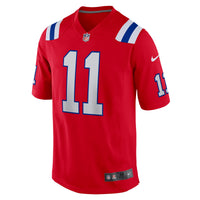 New England Patriots Drew Bledsoe Red jersey – view 3
