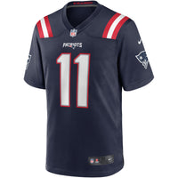 New England Patriots Drew Bledsoe Navy jersey – view 3