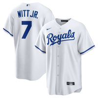 Kansas City Royals Bobby Witt Jr. White jersey – view 1