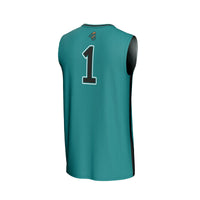 Coastal Carolina Chanticleers Teal jersey – view 4