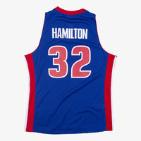 Detroit Pistons Royal jersey – view 4