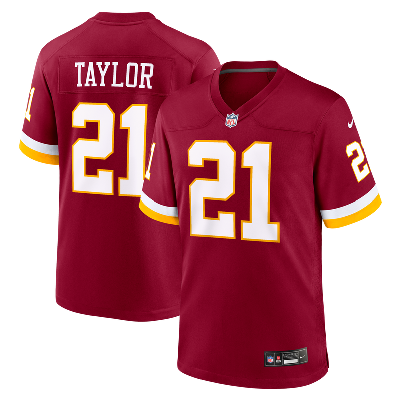 Washington Commanders Sean Taylor Burgundy jersey – view 1