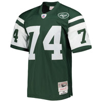 New York Jets Nick Mangold Green jersey – view 3