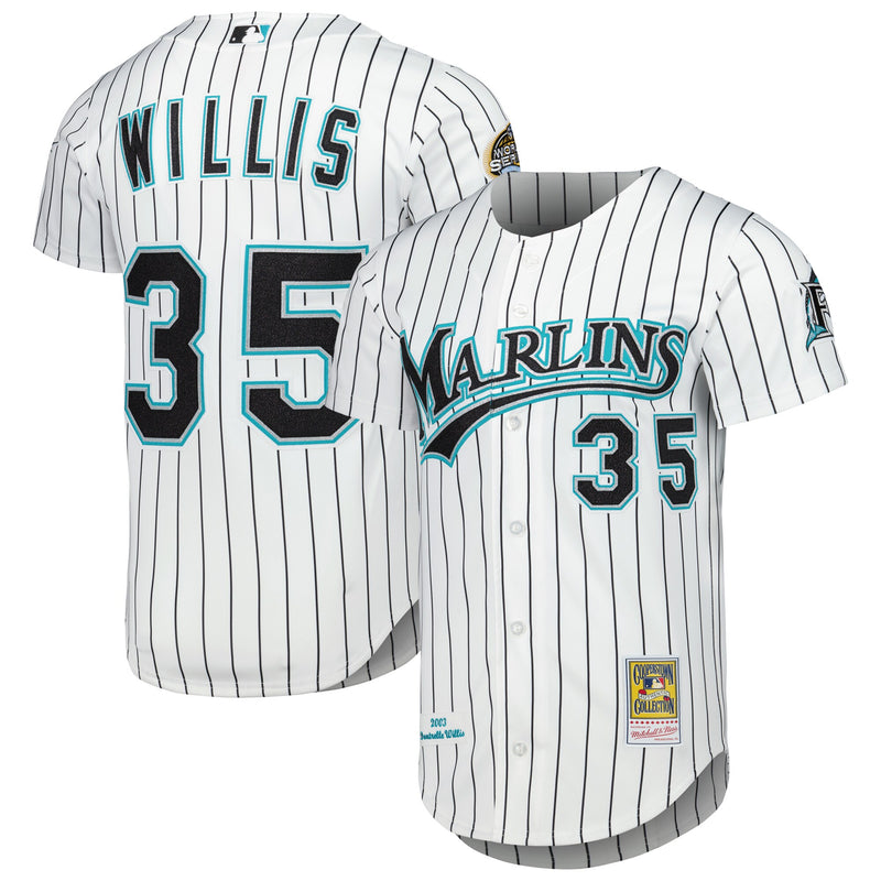 Florida Marlins Dontrelle Willis White jersey – view 1