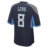 Tennessee Titans Will Levis Navy jersey – view 3