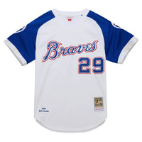 Atlanta Braves John Smoltz White jersey – view 3