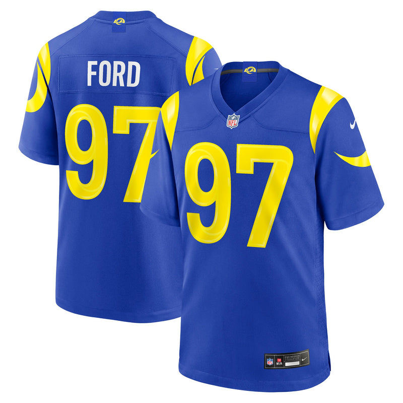 Los Angeles Rams Poona Ford Royal jersey – view 1