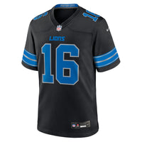 Detroit Lions Jared Goff Black jersey – view 3