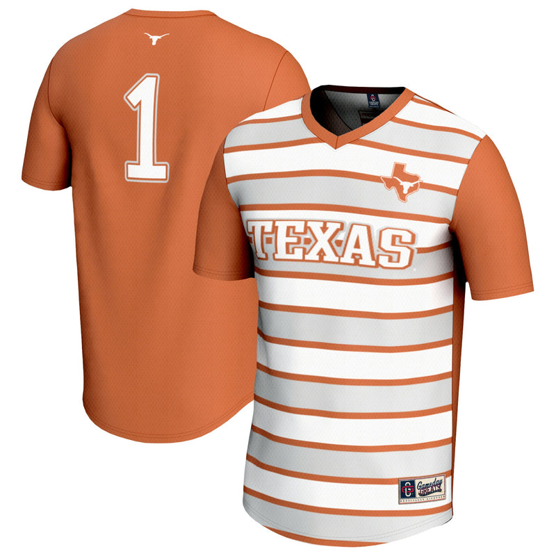 Texas Longhorns Lightweight Soccer Orange jersey – view 1