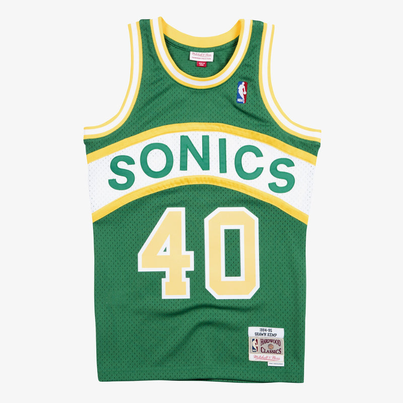 Seattle Supersonics Mitchell & Ness Swingman Jersey Shawn Kemp 1994-95 – view 1