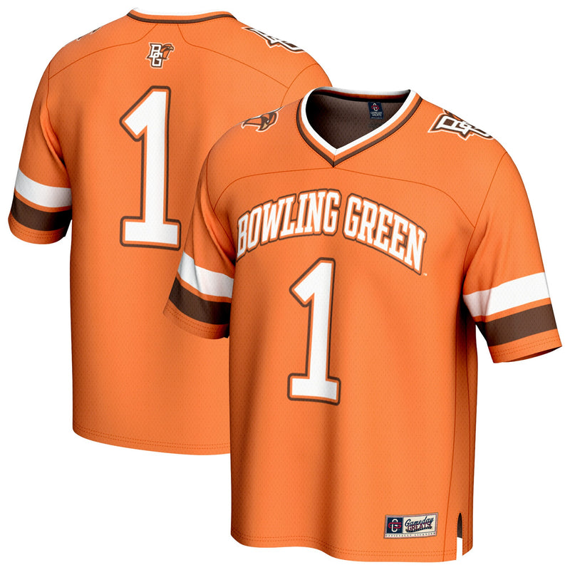 Bowling Green St. Falcons Orange jersey – view 1