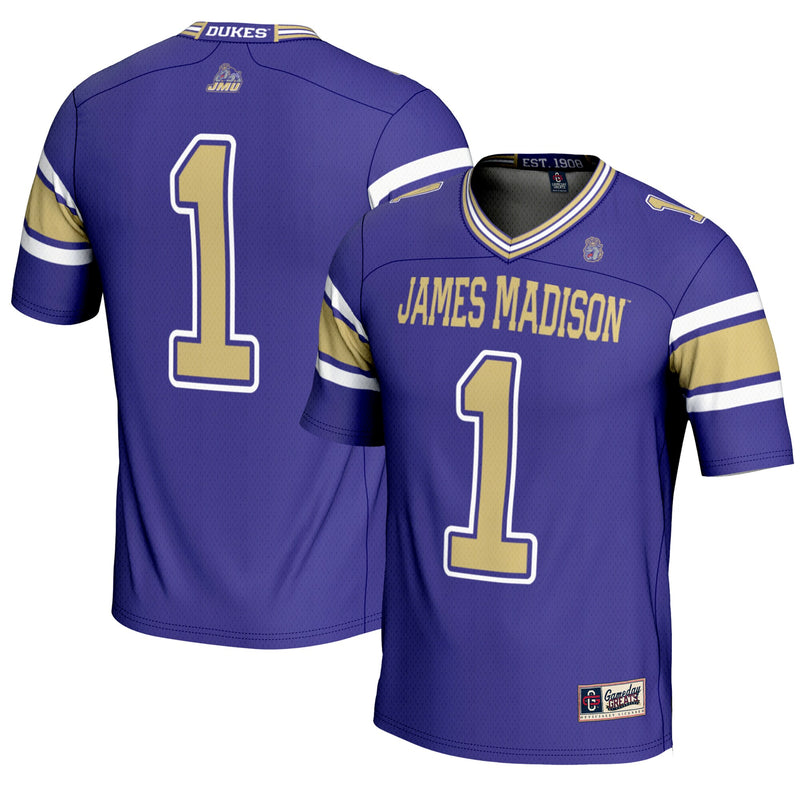 James Madison Dukes Purple jersey – view 1