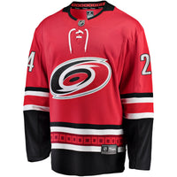 Carolina Hurricanes Seth Jarvis Red jersey – view 3