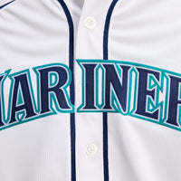 Seattle Mariners Cal Raleigh White jersey – view 12