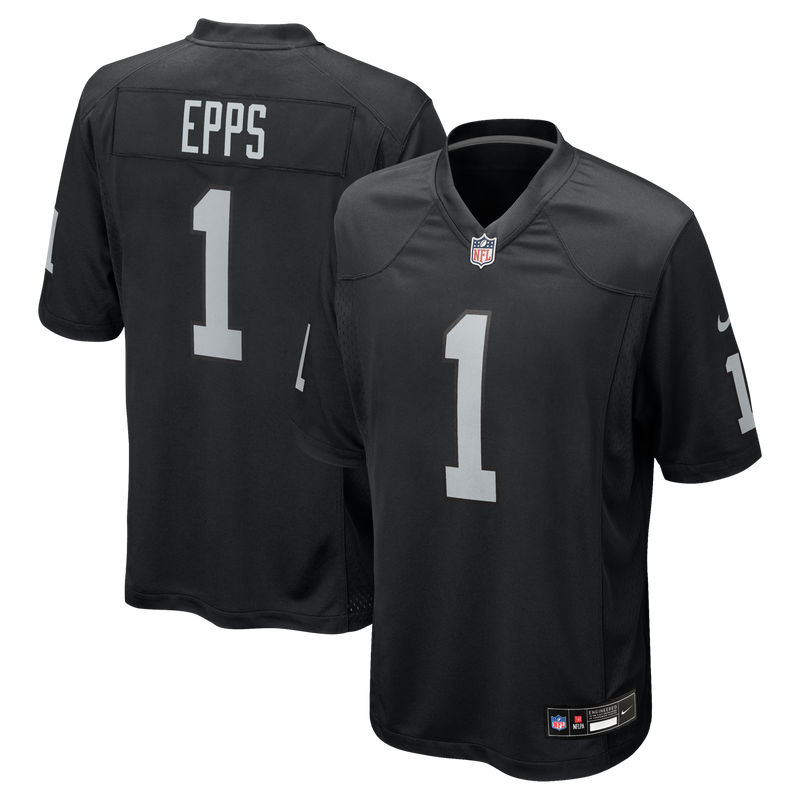 Las Vegas Raiders Marcus Epps Black jersey – view 1