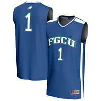 Florida Gulf Coast Eagles Blue jersey – view 1
