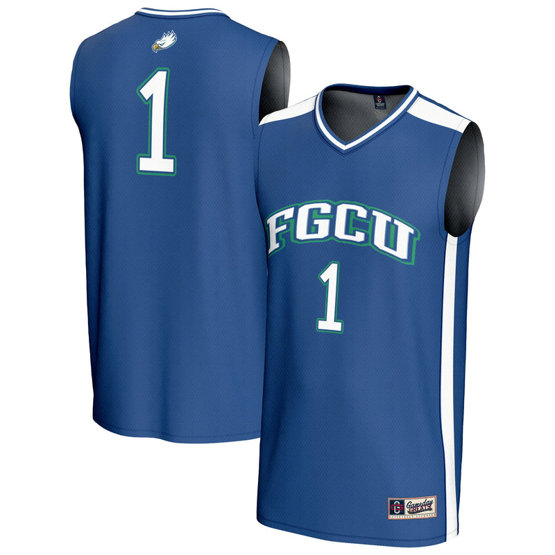 Florida Gulf Coast Eagles Blue jersey – view 1
