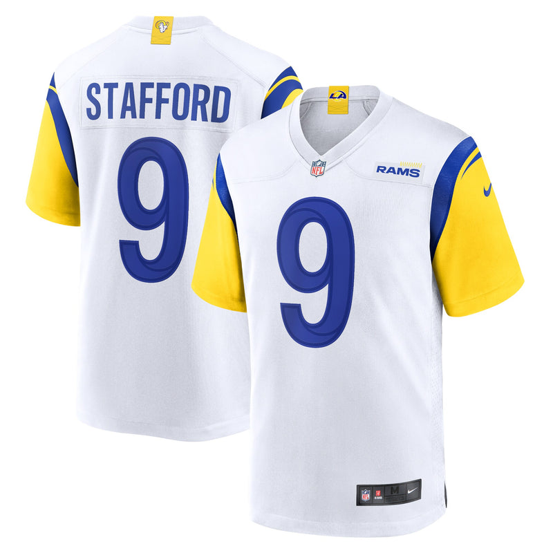 Los Angeles Rams Matthew Stafford White jersey – view 1