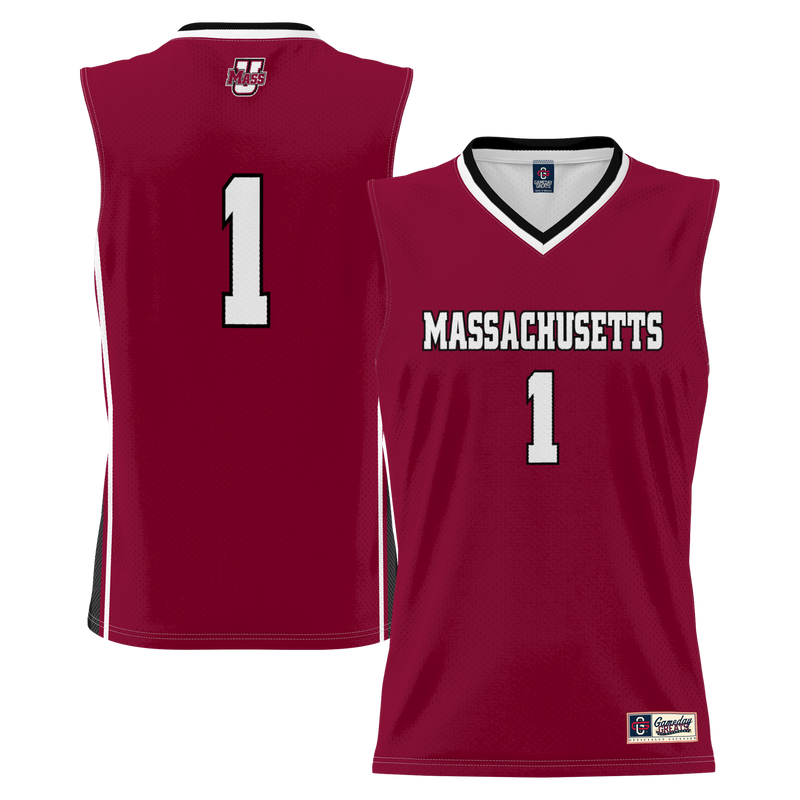 UMass Minutemen Maroon jersey – view 1